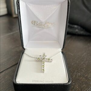 Silver Cross Necklace